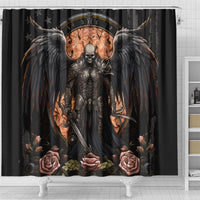 Warrior Skull Shower Curtain Warriors Are The One Who Always Fight