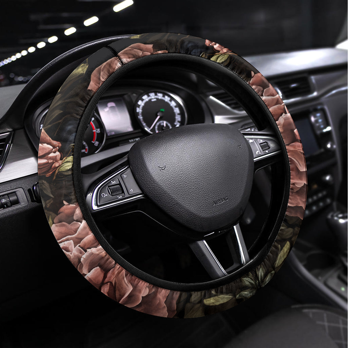 Warrior Skull Steering Wheel Cover Warriors Are The One Who Always Fight - Wonder Print Shop