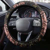 Warrior Skull Steering Wheel Cover Warriors Are The One Who Always Fight - Wonder Print Shop
