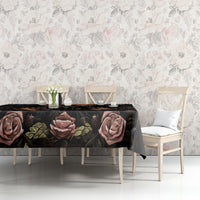 Warrior Skull Tablecloth Warriors Are The One Who Always Fight - Wonder Print Shop
