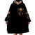 Warrior Skull Wearable Blanket Hoodie Warriors Are The One Who Always Fight - Wonder Print Shop
