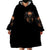 Warrior Skull Wearable Blanket Hoodie Warriors Are The One Who Always Fight - Wonder Print Shop