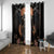 Warrior Skull Window Curtain Warriors Are The One Who Always Fight - Wonder Print Shop