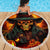 Witch Skull Beach Blanket Witches With Hitches - Wonder Print Shop