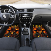 Witch Skull Car Mats Witches With Hitches - Wonder Print Shop