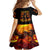 Witch Skull Family Matching Summer Maxi Dress and Hawaiian Shirt Witches With Hitches - Wonder Print Shop