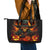 Witch Skull Leather Tote Bag Witches With Hitches - Wonder Print Shop