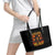 Witch Skull Leather Tote Bag Witches With Hitches - Wonder Print Shop