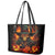 Witch Skull Leather Tote Bag Witches With Hitches - Wonder Print Shop