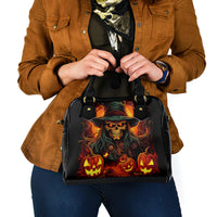 Witch Skull Shoulder Handbag Witches With Hitches