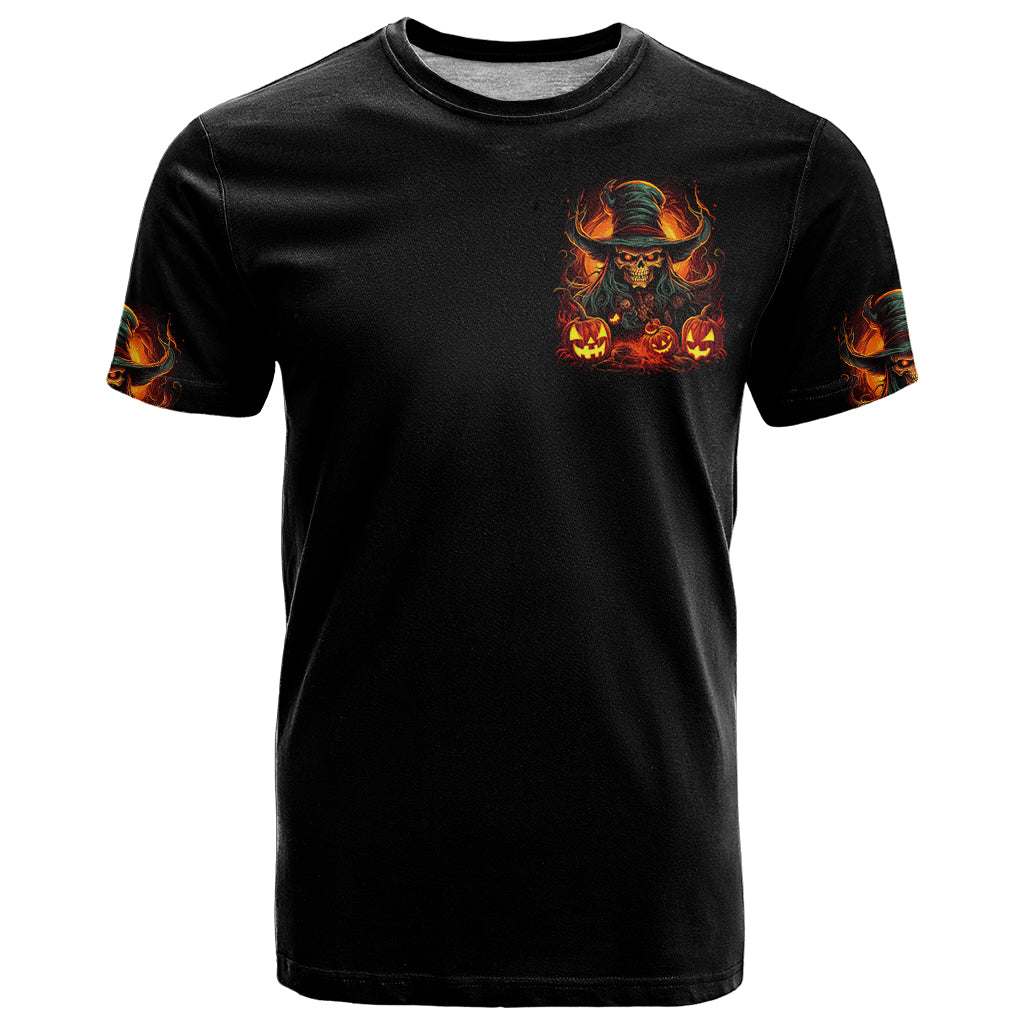 Witch Skull T Shirt Witches With Hitches - Wonder Print Shop