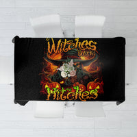 Witch Skull Tablecloth Witches With Hitches - Wonder Print Shop