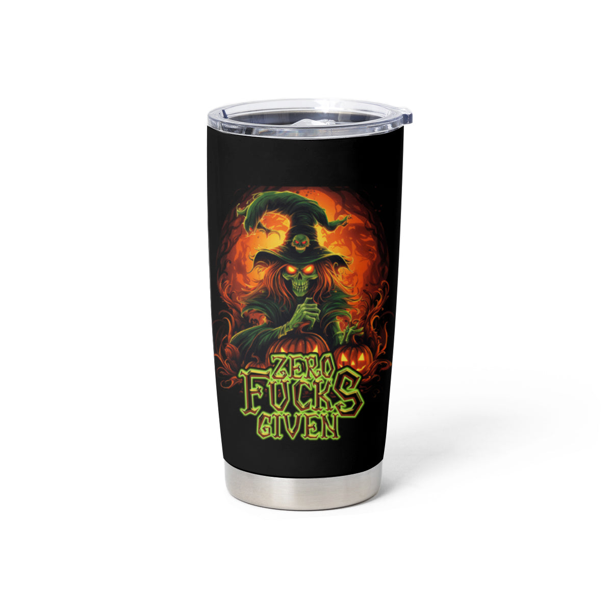 Witch Skull Tumbler Cup Witches With Hitches - Wonder Print Shop
