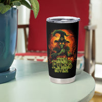 Witch Skull Tumbler Cup Witches With Hitches - Wonder Print Shop