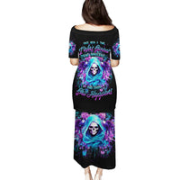 Fairy Skull Family Matching Puletasi and Hawaiian Shirt Once Upon A Time I Was Sweet And Innocent And Then Shit Happens - Wonder Print Shop