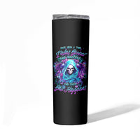 Fairy Skull Skinny Tumbler Once Upon A Time I Was Sweet And Innocent And Then Shit Happens - Wonder Print Shop