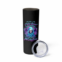 Fairy Skull Skinny Tumbler Once Upon A Time I Was Sweet And Innocent And Then Shit Happens - Wonder Print Shop