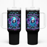 Fairy Skull Tumbler With Handle Once Upon A Time I Was Sweet And Innocent And Then Shit Happens - Wonder Print Shop