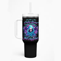 Fairy Skull Tumbler With Handle Once Upon A Time I Was Sweet And Innocent And Then Shit Happens - Wonder Print Shop