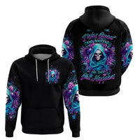 Fairy Skull Zip Hoodie Once Upon A Time I Was Sweet And Innocent And Then Shit Happens - Wonder Print Shop