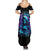 Witch Skull Summer Maxi Dress I Was Born With My Heart On My Sleeve A Fire In My Soul And Amout Can't Control - Wonder Print Shop