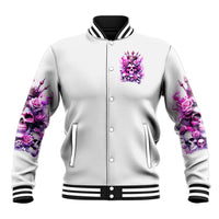 Rose Skull Baseball Jacket Queen Skull - Wonder Print Shop