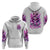 Rose Skull Zip Hoodie Queen Skull - Wonder Print Shop