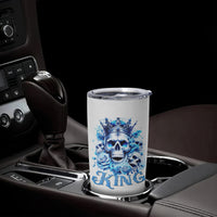 Rose Skull Tumbler Cup King Skull - Wonder Print Shop
