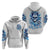 Rose Skull Zip Hoodie King Skull - Wonder Print Shop