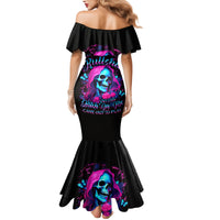 Witch Skull Family Matching Mermaid Dress and Hawaiian Shirt The Good Girl In Me Got Tired Of The Bullshit - Wonder Print Shop