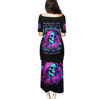 Witch Skull Family Matching Puletasi and Hawaiian Shirt The Good Girl In Me Got Tired Of The Bullshit - Wonder Print Shop