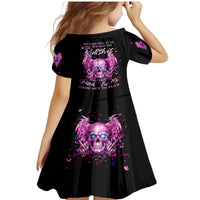 Angel Skull Family Matching Mermaid Dress and Hawaiian Shirt The Good Girl In Me Got Tired Of The Bullshit - Wonder Print Shop