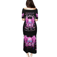 Angel Skull Family Matching Puletasi and Hawaiian Shirt The Good Girl In Me Got Tired Of The Bullshit - Wonder Print Shop