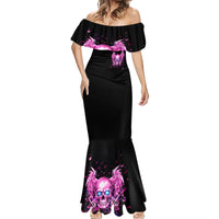 Angel Skull Mermaid Dress The Good Girl In Me Got Tired Of The Bullshit - Wonder Print Shop