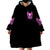 Angel Skull Wearable Blanket Hoodie The Good Girl In Me Got Tired Of The Bullshit - Wonder Print Shop