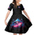 Witch Skull Family Matching Summer Maxi Dress and Hawaiian Shirt Assuming Was Like Most Girls Was Your First Mistake - Wonder Print Shop