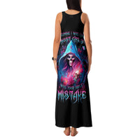 Witch Skull Family Matching Tank Maxi Dress and Hawaiian Shirt Assuming Was Like Most Girls Was Your First Mistake - Wonder Print Shop