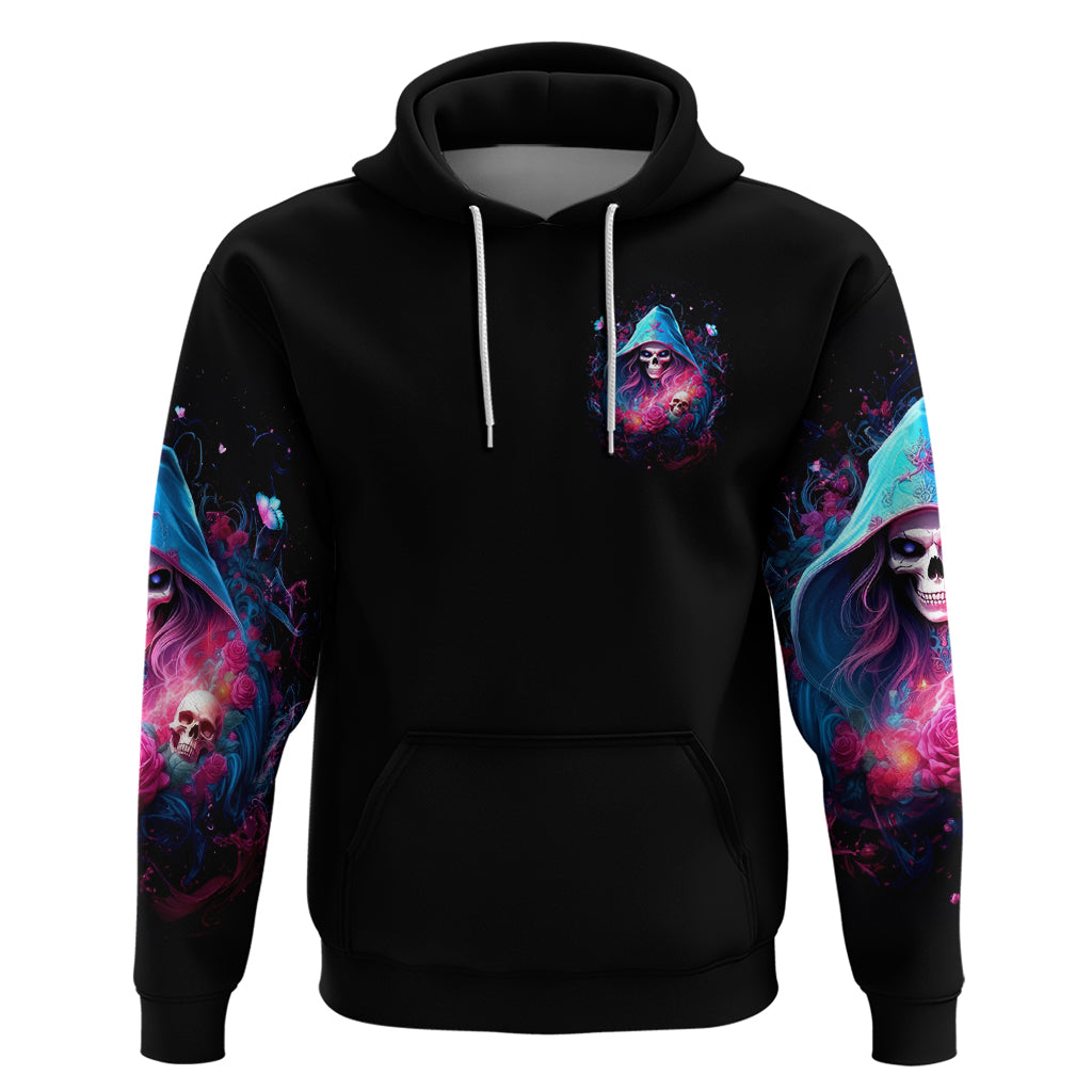 Witch Skull Hoodie Assuming Was Like Most Girls Was Your First Mistake - Wonder Print Shop