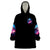 Witch Skull Wearable Blanket Hoodie Assuming Was Like Most Girls Was Your First Mistake - Wonder Print Shop