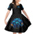Witch Skull Family Matching Summer Maxi Dress and Hawaiian Shirt Stranger Think I'm Quiet My Best Friends Know I'm Crazy - Wonder Print Shop