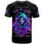 Witch Skull T Shirt I Hold A Beast An Angel And Crazy Lady In Me - Wonder Print Shop