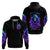 Witch Skull Zip Hoodie I Hold A Beast An Angel And Crazy Lady In Me - Wonder Print Shop