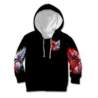 Evil Angel Skull Kid Hoodie Heaven Don't Want Me And Hell Afraid - Wonder Print Shop