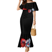 Evil Angel Skull Mermaid Dress Heaven Don't Want Me And Hell Afraid - Wonder Print Shop