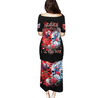 Evil Angel Skull Puletasi Heaven Don't Want Me And Hell Afraid - Wonder Print Shop