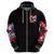Evil Angel Skull Zip Hoodie Heaven Don't Want Me And Hell Afraid - Wonder Print Shop