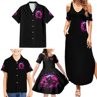 Witch Skull Family Matching Summer Maxi Dress and Hawaiian Shirt I'm Not Anti-Social I'm Just Not User Friendly - Wonder Print Shop