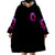 Witch Skull Wearable Blanket Hoodie I'm Not Anti-Social I'm Just Not User Friendly - Wonder Print Shop