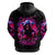 Witch Skull Zip Hoodie I'm Not Anti-Social I'm Just Not User Friendly - Wonder Print Shop