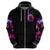 Witch Skull Zip Hoodie I'm Not Anti-Social I'm Just Not User Friendly - Wonder Print Shop